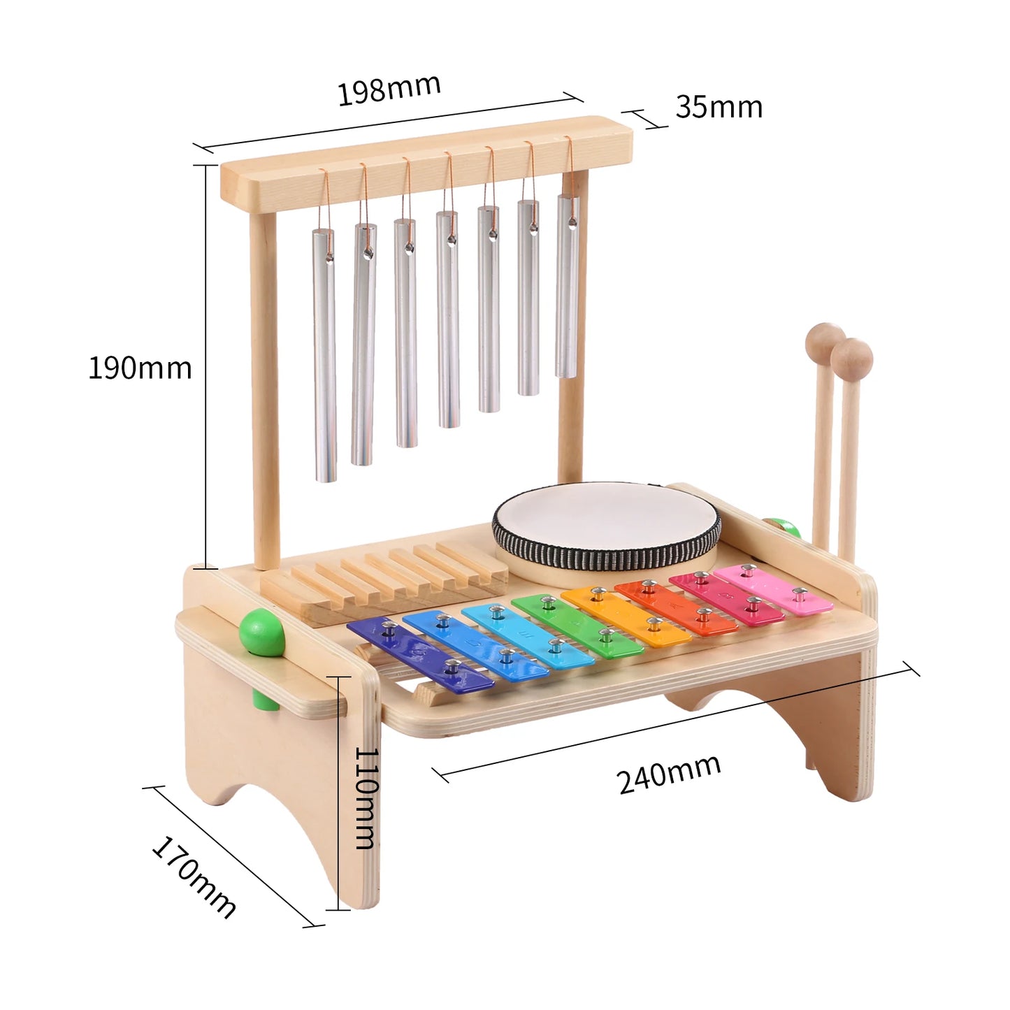 Kids Combination Musical Instrument Set Little Artist Hub