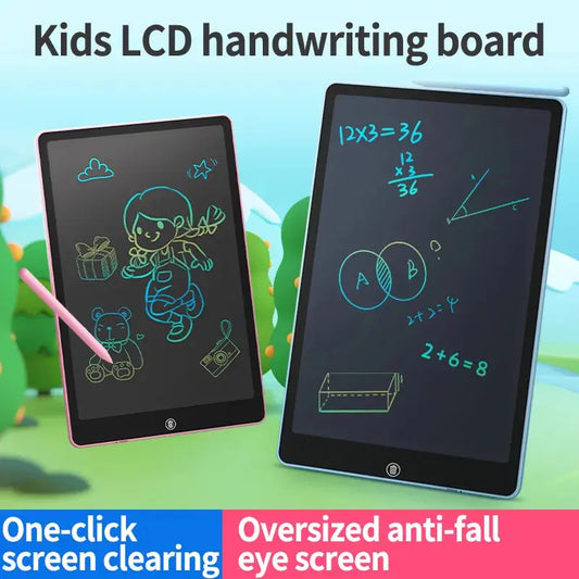 LCD Drawing Tablet Magic Click Eraser Kids Toy Little Artist Drawing Hub