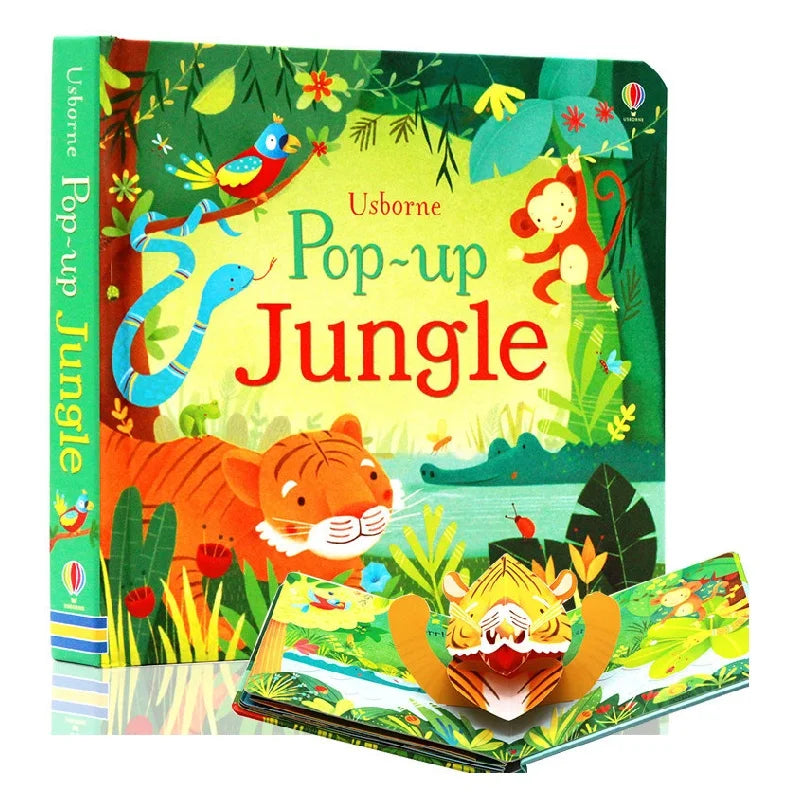 Pop Up 3D Flap Picture Books for Kids Fairy Tales Reading Book Gifts Little Artist Hub