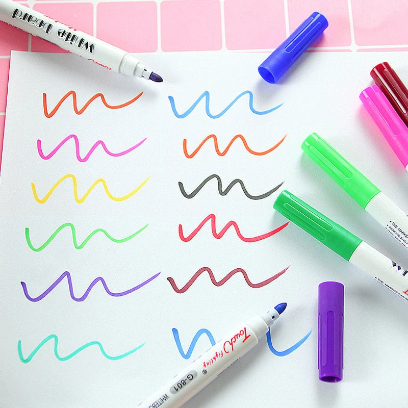 Magical Water Colorful Painting Floating Ink Pen Doodle Kids Toys Little Artist Drawing Hub