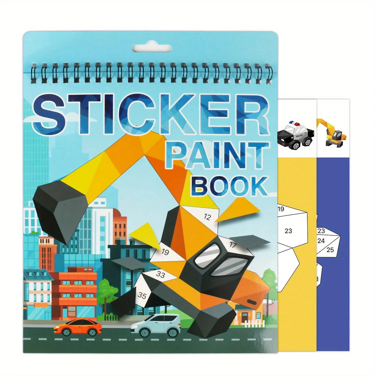 Sticker Boolets Sticker Books for Kids Sticker by Numbers Booklets – Little Artist World